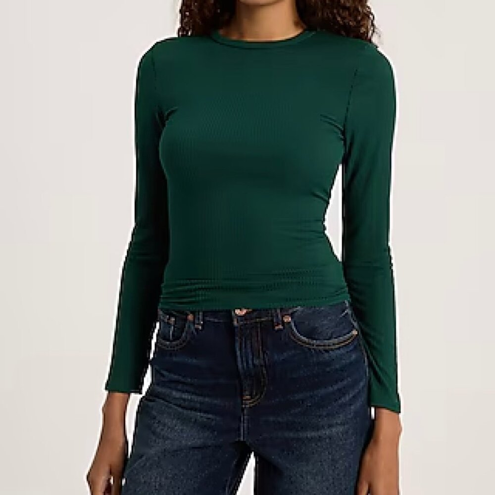 Aeropostale Evergreen Fitted Long Sleeve Tee | Size XL